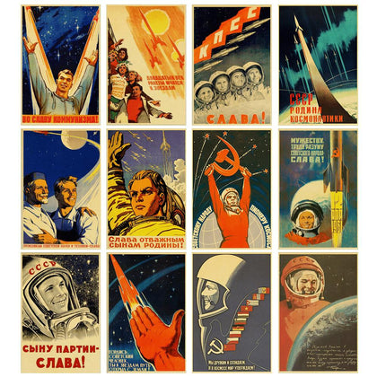 affiches propagande soviétique