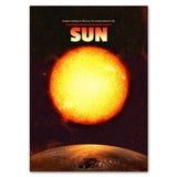 affiche vintage soleil