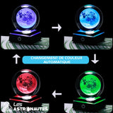 boule de cristal lune couleur