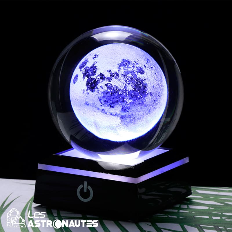 Boule En Cristal Planète Terre - Le Petit Astronaute