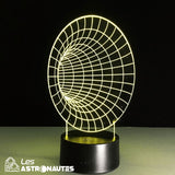 lampe 3d tunnel spatial