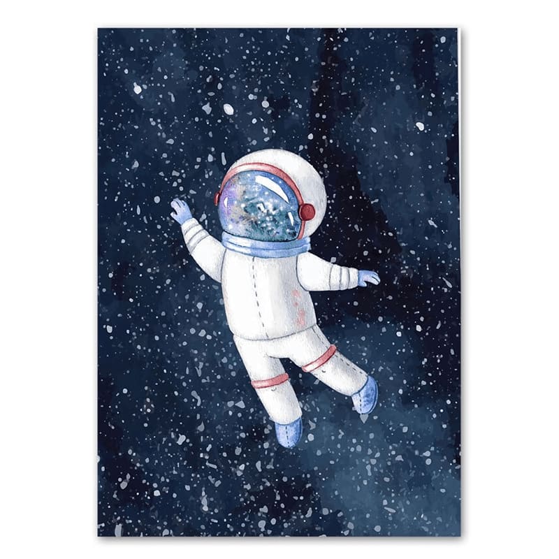 Miroir enfant: Tête cosmonaute