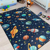 Tapis Rectangulaire Planètes et Vaisseaux