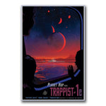 Affiche Vintage Planète Trappist-1
