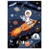Affiche Chambre Enfant Astronaute