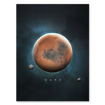 poster planète mars