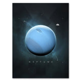 poster planète Neptune