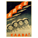 affiche de propagande stalinienne