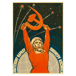 affiche de propagande sovietique