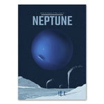 affiche vintage Neptune