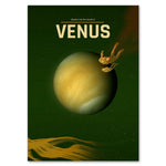 affiche vintage planète Vénus