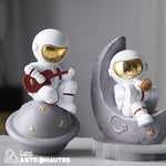 Figurine Astronaute Guitariste resine