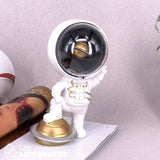figurine astronaute voyageur blanc