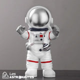 grande figurine astronaute argent