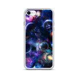 coque iphone 7 8 espace stellaire
