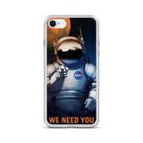 coque iphone 7 8 nasa oncle sam