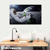 poster décoration astronaute