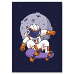 Poster Enfant Astronaute Freestyleur