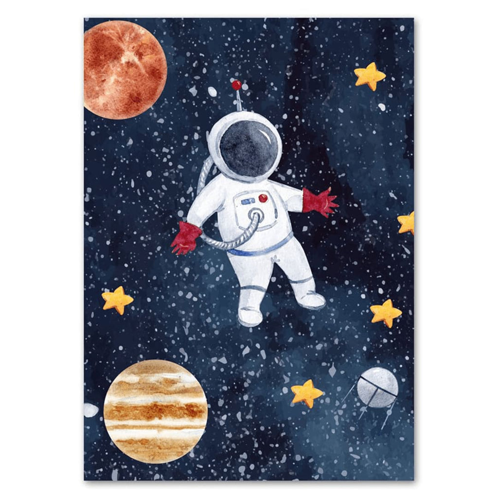 Affiche Enfant Petit Astronaute