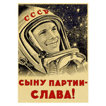 affiche de propagande stalinienne