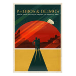 poster vintage phobos deimos
