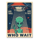 poster vintage extraterrestre