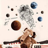 sticker astronaute mural