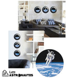 sticker mural astronaute